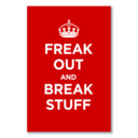 blog logo of freak out and break stuff