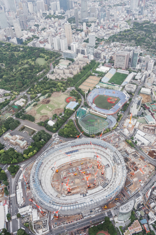 tokyostreetphoto - Olympic Stadium, Shinanomachi 信濃町