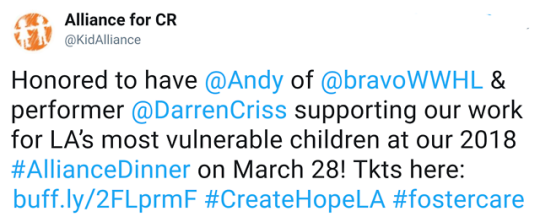 HappyBirthdayDarren - Darren Appreciation Thread:  General News about Darren for 2018 - Page 4 Tumblr_p5upcg73nV1wpi2k2o1_540