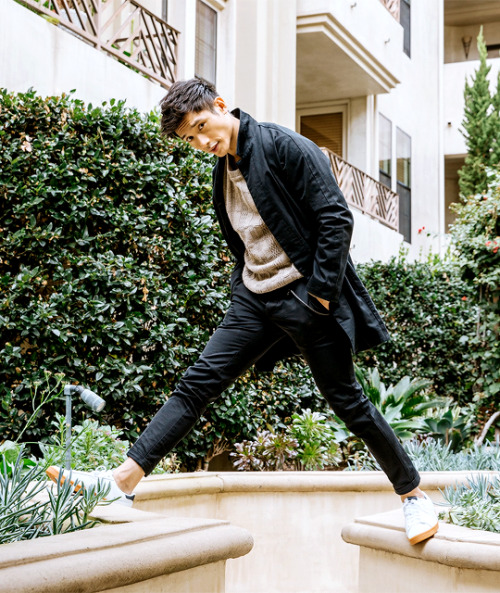 tgpgifs - Manny Jacinto photographed by Nathaniel Wood for GQ