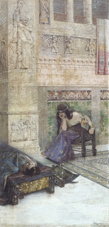 oldpaintings:Shamiram and Ara the Beautiful, 1899 by Vardges...