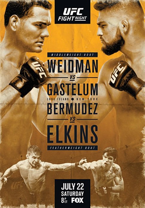 UFC on FOX 25 - Chris Weidman vs. Kelvin Gastelum is LIVE