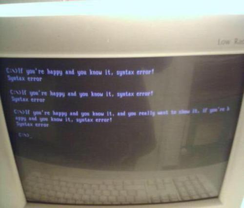 programmerhumour - Happy DOS