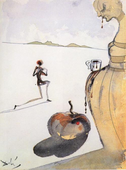 surrealism-love - Chocolate, 1930, Salvador Dali