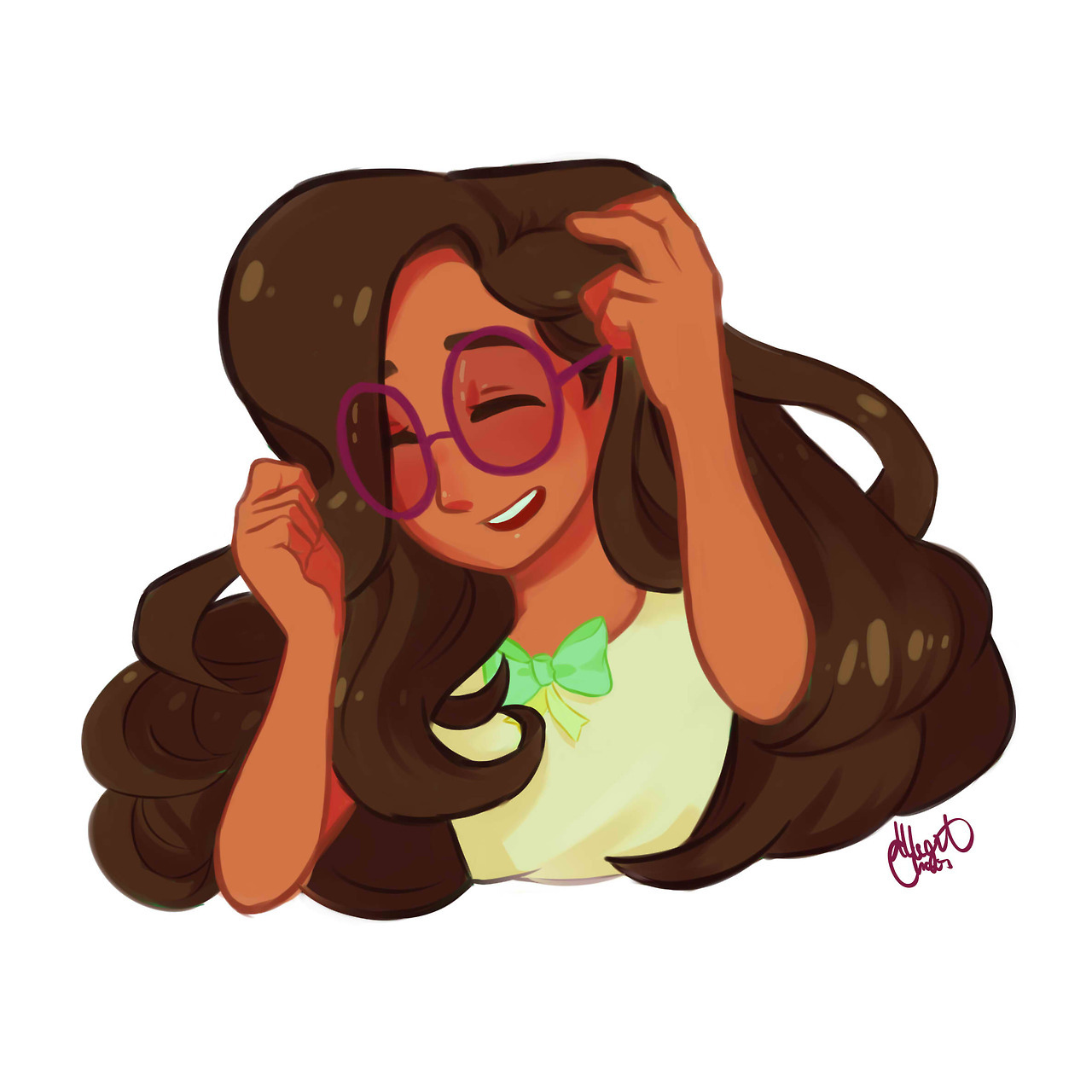 Connie from Steven Universe If you like my art, I am open for commissions!!