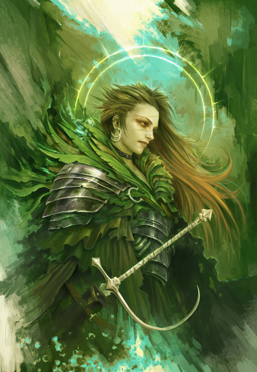 norseminuteman - char-portraits - The Green Knight / The Red...