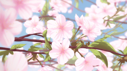 sakura tree gif | Tumblr