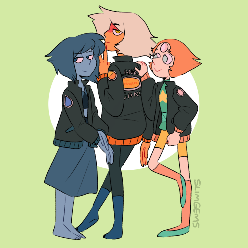 kprapture said: If there can be a shorty squad, there should also be a lengthy squad composed of Skinny Jasper, Pearl, and Lapis. Answer: LANKY GANG