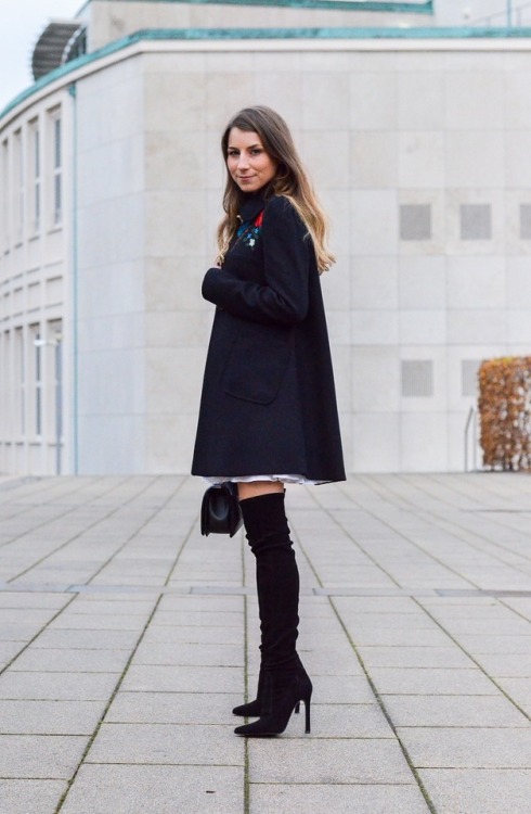 suki2links:fashion-boots:Stephanie Van Klev in Zara boots I...