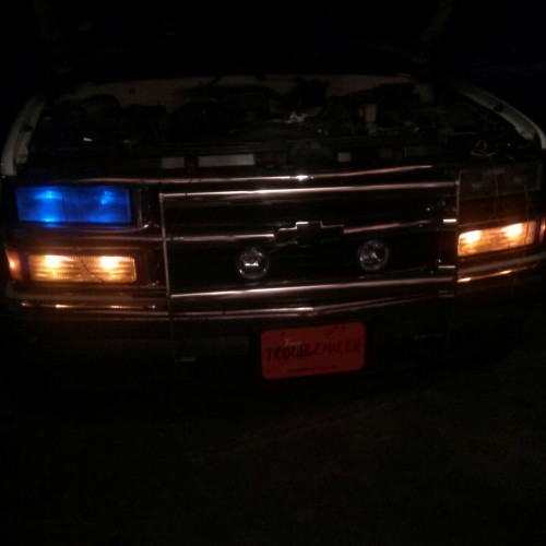 Testing the LEDs! #fivedollarfacelift #theycallus #troublemakers...