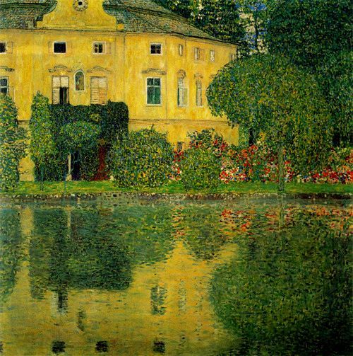 last-picture-show - Gustav Klimt, Schloss Kammer am Attersee, 1911