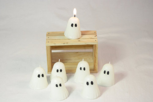 littlealienproducts - Ghost Candles byCountryRichCreations