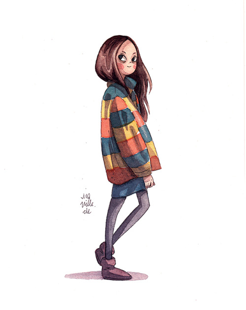iraville:some fashion drawings i did a while ago and forgot to...
