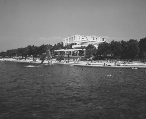 yugovina - Hotel Haludovo, Malinska, island Krk, 1969–72, arch....