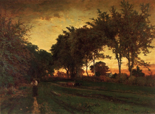 riversname - George Inness - 1 May 1825 – 3 August 1894, New...