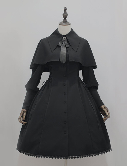 lolita-wardrobe - Your Gift [-The Raven-] Gothic Lolita Jacket...