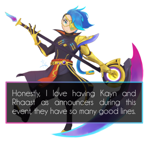 leagueoflegends-confessions - “Honestly, I love having Kayn and...