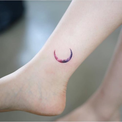 tattoos-org - Moon TattooArtist - EQUILATTERA ▲ Private Tattoo...