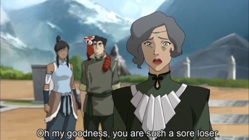 parksandkorra - Suyin - Oh my goodness, you are such a sore...