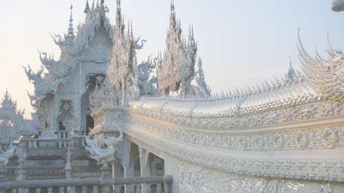 existentialsadness -  The White Temple (Wat Rong Khun) in...