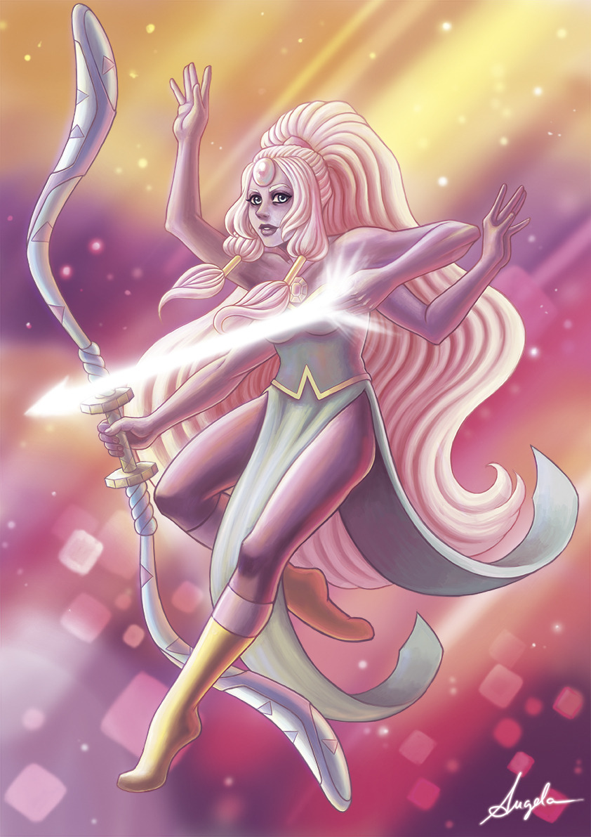 Opal from Steven Universe. She’s is my favorite fusion