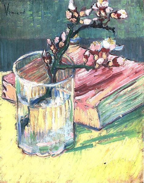 oddlygogh - Vincent van Gogh’s Blossoming Almond Branches in a...
