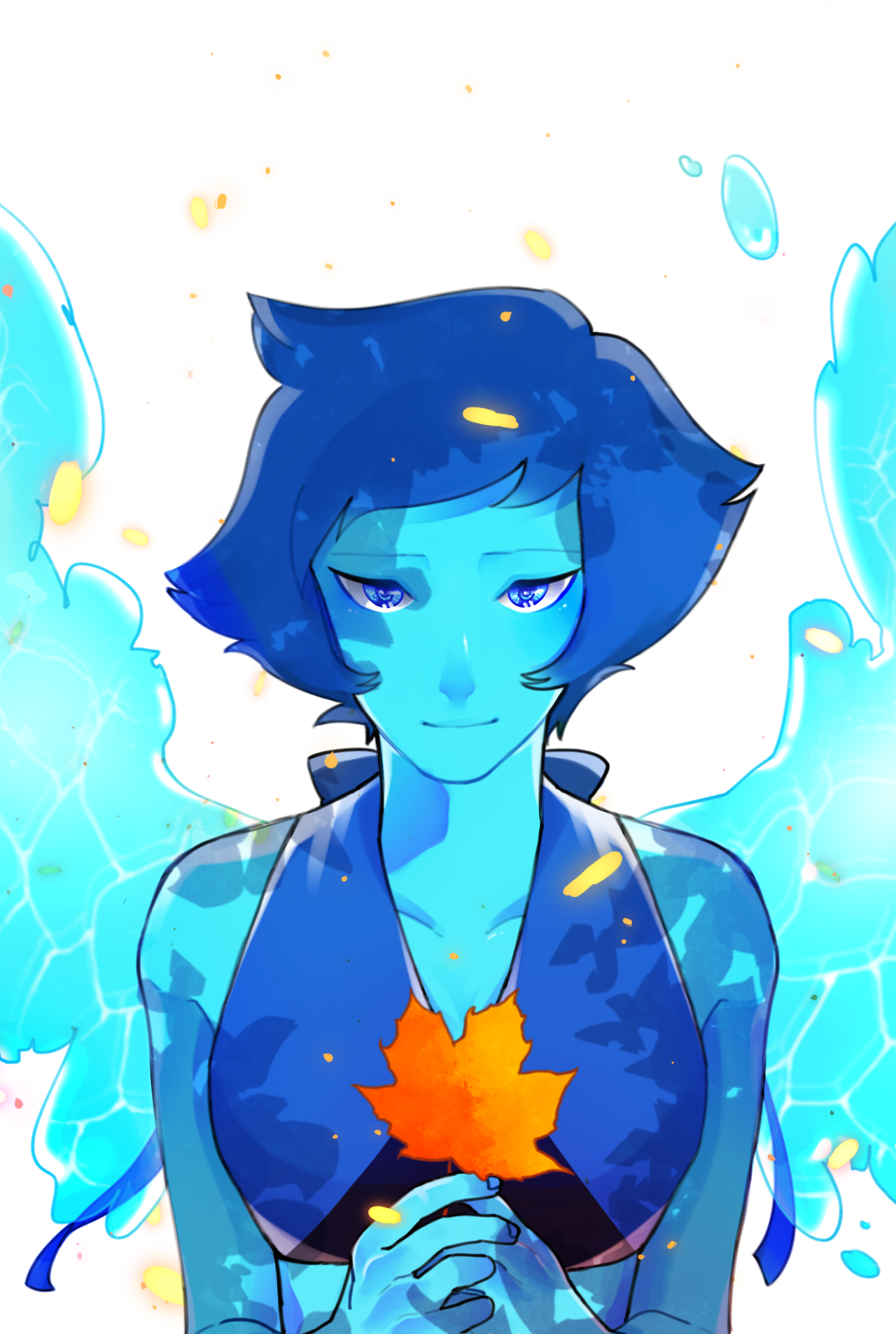 I made a Lapis postcard!!:DDD there is a lot of stock in my home because it is not selling well..ㅠ