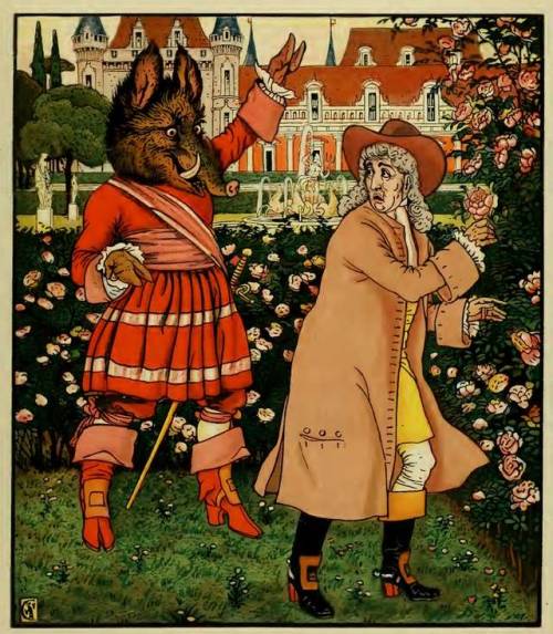 maudelynn - Walter Crane’s illustrations for Beauty and the...