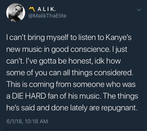 malikthaelite - My thoughts on the new Ye album…His music and his...