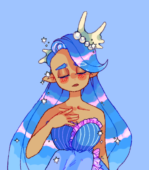 cookietsune - it’s the local lesbian sea goddess