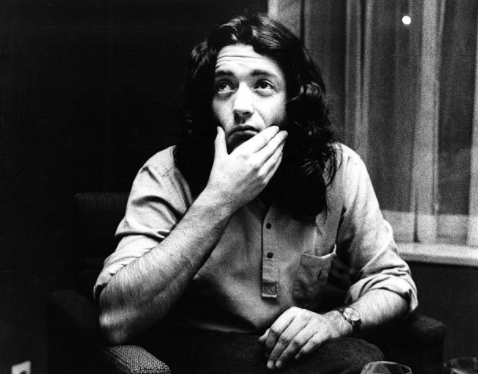 weinribs - Rory Gallagher posed in Amsterdam, Holland in 1974...