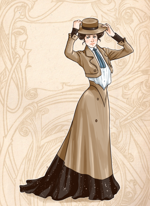 diminuel - 1901!CastielI kind of wish that Castiel’s dress had...