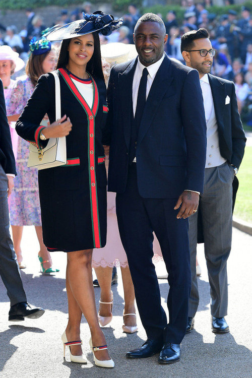 celebsofcolor - Idris Elba at Meghan Markle and Prince Harry’s...