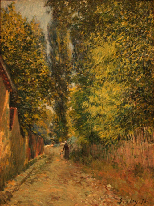 impressionism-art-blog - Near Louveciennes, 1876, Alfred...