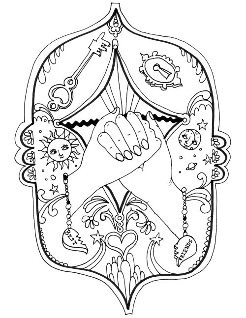 coloring pages on Tumblr