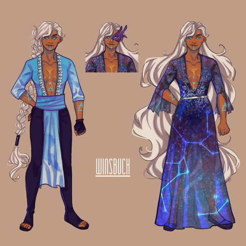 winsbuckart - Designs for Yusra and Nur outfits.