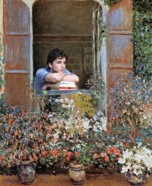 bitter-cherryy - call me by your name scenes as claude monet...
