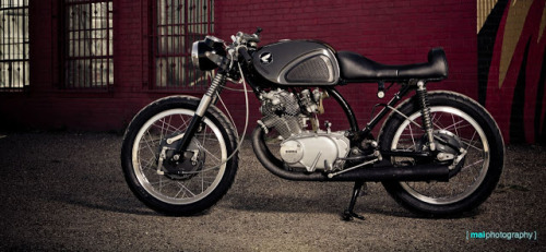 caferacerpasion - Honda CB77 Cafe Racer by City of Hate Cycles |...