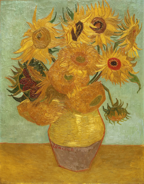 lonequixote:Vincent van GoghVase with Twelve...