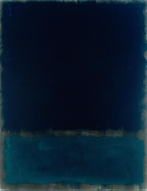 last-picture-show - Mark Rothko, Navy and Black, 1969