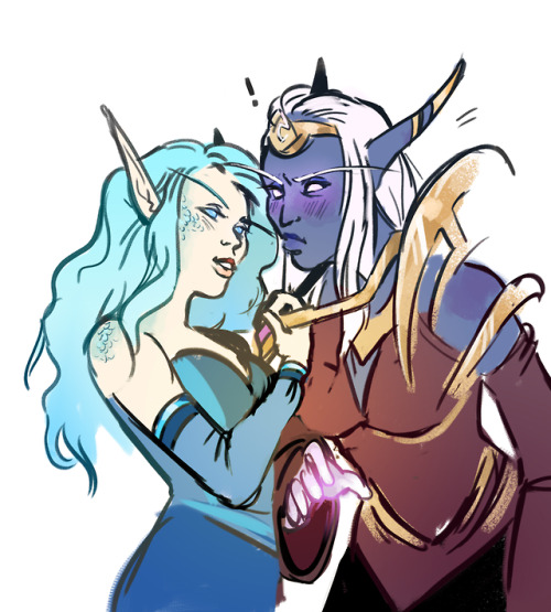 lady-voidkiss:jawlipops:they cuteBlizz make this canon. Idc...