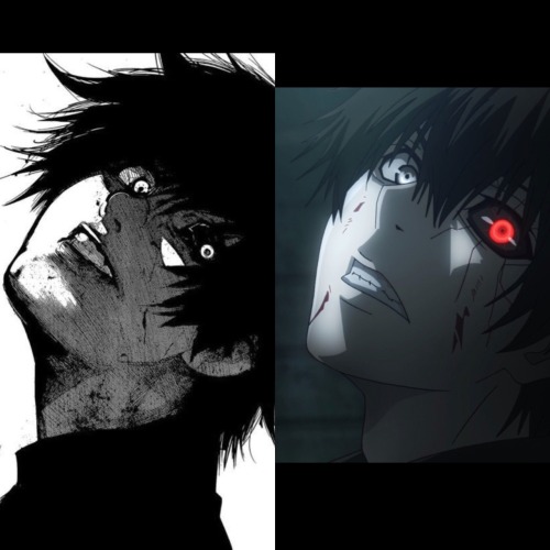 princesssuicidekitten - Black Reaper manga/anime panel comparison How do you guys like our angry...