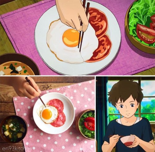 darknerdinabox - joseancoss - Real life anime food 
