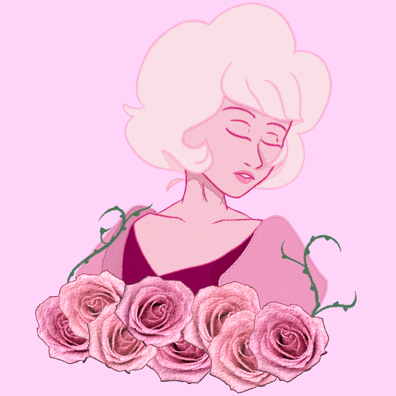 “ Even though the flower is so very refined The thorns had driven it’s garden to decline. ” I LOVE PD. I mean, she’s pink and voiced by Susan Egan and shes also —— (i cant say my girl kenn isnt caught...