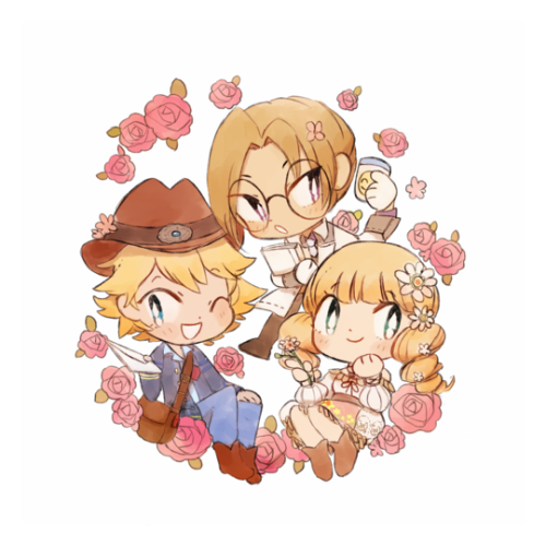 moondropflower:finished the westown charm/sticker! 3 more(sob)...
