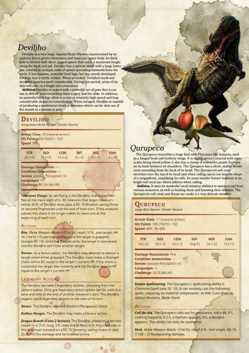 timetthewolf:Monster Hunter D&D ½