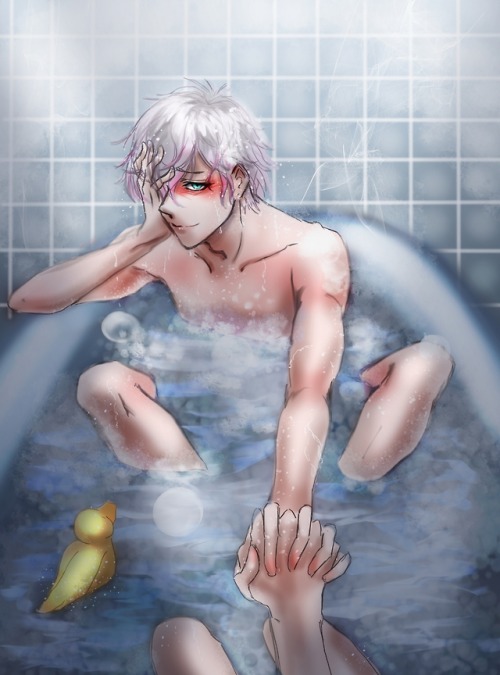 thwippersnapple - GE Saeran- A flustered blushing mess whenever...