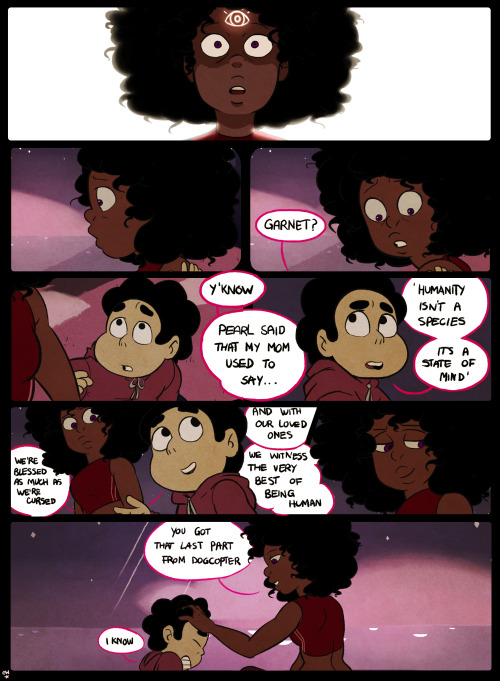 crystalwitches - garnet looks into the future and sees...