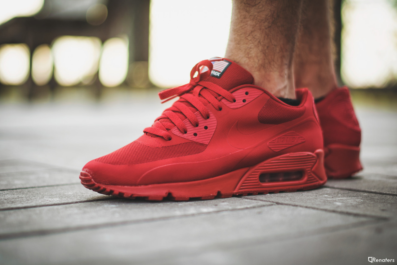 Nike Air Max 90 Hyperfuse Independence Day USA Pack Red