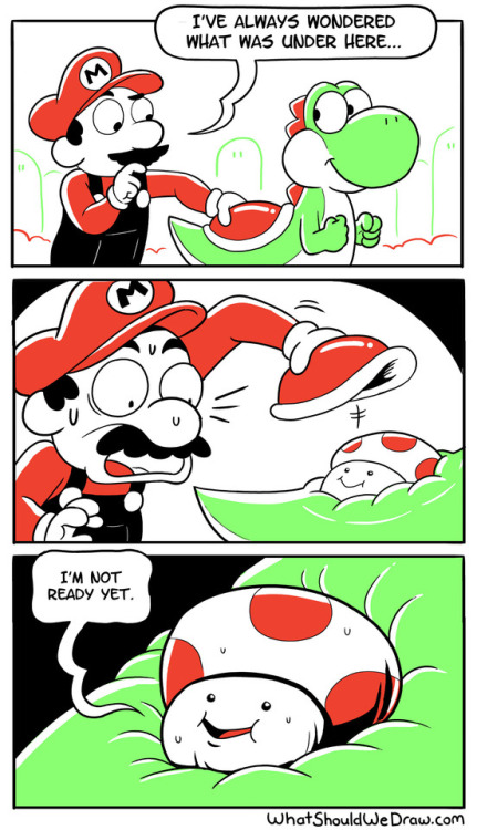 whatshouldwedraw - What’s the Deal with Yoshi’s Saddle - Theory...
